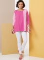 Naaipatroon Butterick 7023 Designer shirt, maat XS-XXL, Dui/En/Fr