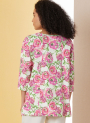 Naaipatroon Butterick 7023 Designer shirt, maat XS-XXL, Dui/En/Fr