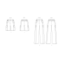Naaipatroon Butterick Dames Broek 6998, maat 44-52, Dui/En/Fr