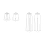 Naaipatroon Butterick Dames Broek 7000, maat 34-42, Dui/En/Fr