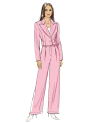 Naaipatroon Butterick Dames Jas, slang & rok 7012, maat 34-42, Dui/En/Fr