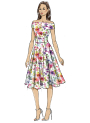 Patron Butterick 7006 robe femme, version papier, taille 34-42, en français