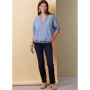 Naaipatroon Butterick Dames Tops 6996, maat 44-52, Dui/En/Fr