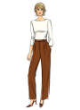 Naaipatroon Butterick Designer broek 6878, maat 42-48, Dui/En/Fr