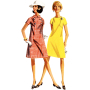 Patron Butterick 6990 robe femme vintage, version papier, taille 34-42, en français