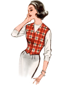 Patron Butterick Retro 7018 veste, taille 40-48, en français
