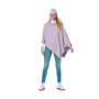 Naaipatroon cape, Burda 6175, Dui/En/Fr