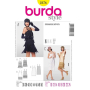 Naaipatroon Burda 2376, Charleston jurk, Dui/En/Fr
