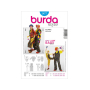 Patron Burda 2477 Déguisement Clown, en français