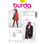 Patron Burda 2435 Déguisement Dracula et diablesse, en français