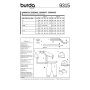 Patron Burda Kids 9315 Kit pour nouveaux-nés, en français