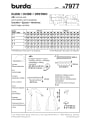 Paper Pattern Historical Dress, Burda 7977, Dui/En/Fr