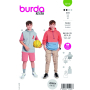Patron Burda 9213 sweat-shirt enfant, version papier, en français