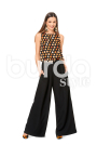 Patron Burda 6544 Pantalon jambes amples, en français