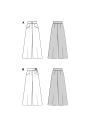 Naaipatroon Broek, Burda 5751, Dui/En/Fr