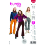 Naaipatroon broek, Burda 5874, Nl/Dui/En/Fr