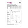 Naaipatroon broek, Burda 5874, Nl/Dui/En/Fr