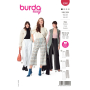 Naaipatroon broek, Burda 5960, Dui/En/Fr