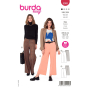Naaipatroon broek, Burda 5969, Dui/Fr/En