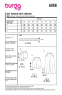 Naaipatroon broek, Burda 6008