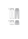 Naaipatroon broek, Burda 6015