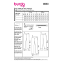 Naaipatroon broek, Burda 6072