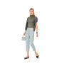Naaipatroon broek, Burda 6072