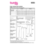 Naaipatroon broek, Burda 6085