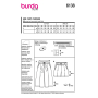 Naaipatroon broek, Burda 6138