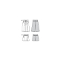 Naaipatroon broek, Burda 6138