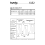 Naaipatroon broek, Burda 6152, Dui/En/Fr