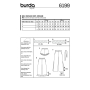 Naaipatroon broek, Burda 6199, Dui/En/Fr