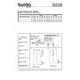Patron Burda 6218 Pantalon, en français