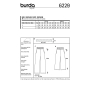 Patron Burda 6229 Pantalon, en français