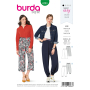 Naaipatroon broek, Burda 6283, Dui/En/Fr