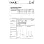 Naaipatroon broek, Burda 6283, Dui/En/Fr