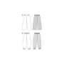 Naaipatroon broek, Burda 6283, Dui/En/Fr
