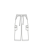 Patron Burda 9224 pantalon / short enfant, version papier, en français