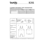Patron Burda Kids 9295 Pantalon, en français