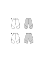 Schnittmuster Hose Kids, Burda 9199