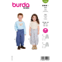 Schnittmuster Hose Kids, Burda 9199