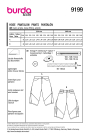 Schnittmuster Hose Kids, Burda 9199