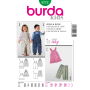 Patron Burda 9772 Pantalon et jupe, en français
