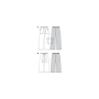 Naaipatroon broek, Burda 6250, Dui/En/Fr