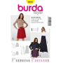 Naaipatron Pantskirt, Burda 6980, Dui/En/Fr