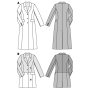 Sewing pattern Jacket, Burda 6845, En/Ger/Fr
