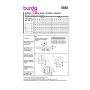 Patron Burda 5848 blouson femme, en français