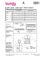 Patron Burda 5691 veste & shirt femme, version papier, en français