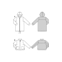 Patron Burda 5877 veste femme, en français