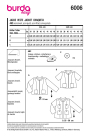 Naaipatroon jas, Burda 6006